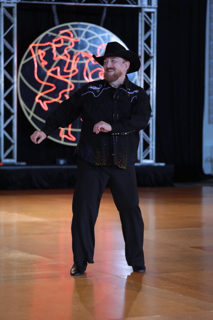 Tony New competing at the 2025 UCWDC World Championships